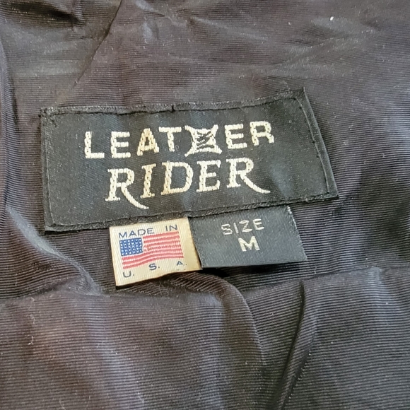 Leather Rider vest - Picture 5 of 7